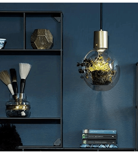 Lampa szklana dekoracyjna HOLE